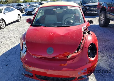 2007 Volkswagen New Beetle Convertible Option Package 1 from USA, damaged, VIN 3VWRF31Y27M415157